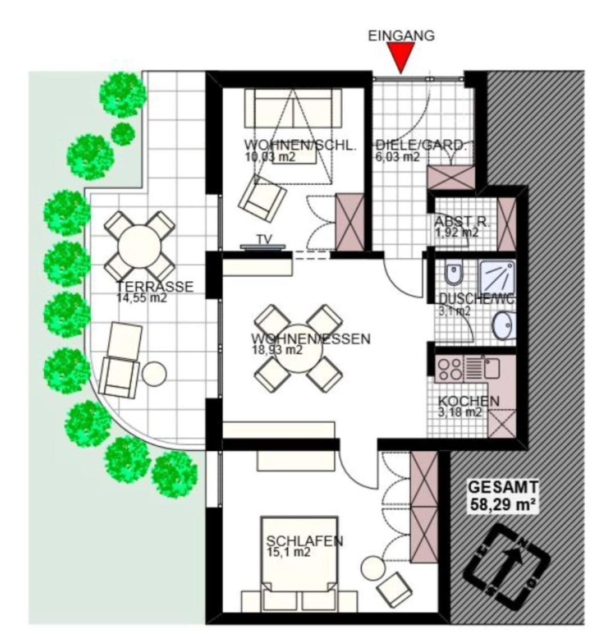 Sonnenstern Apartment Riezlern